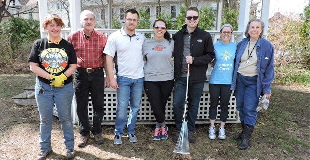 Mullins Center Staff Volunteered at Historic Northampton.jpg