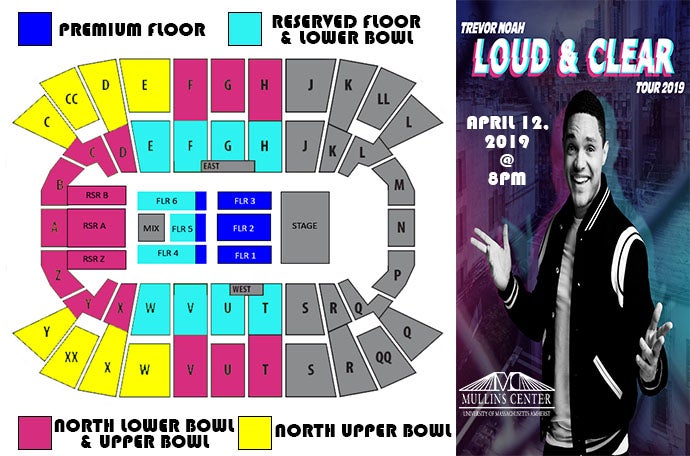 Mullins Center Concert Seating Chart