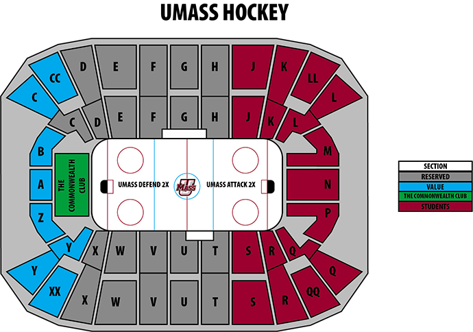 Mullins Center Seating Chart Basketball