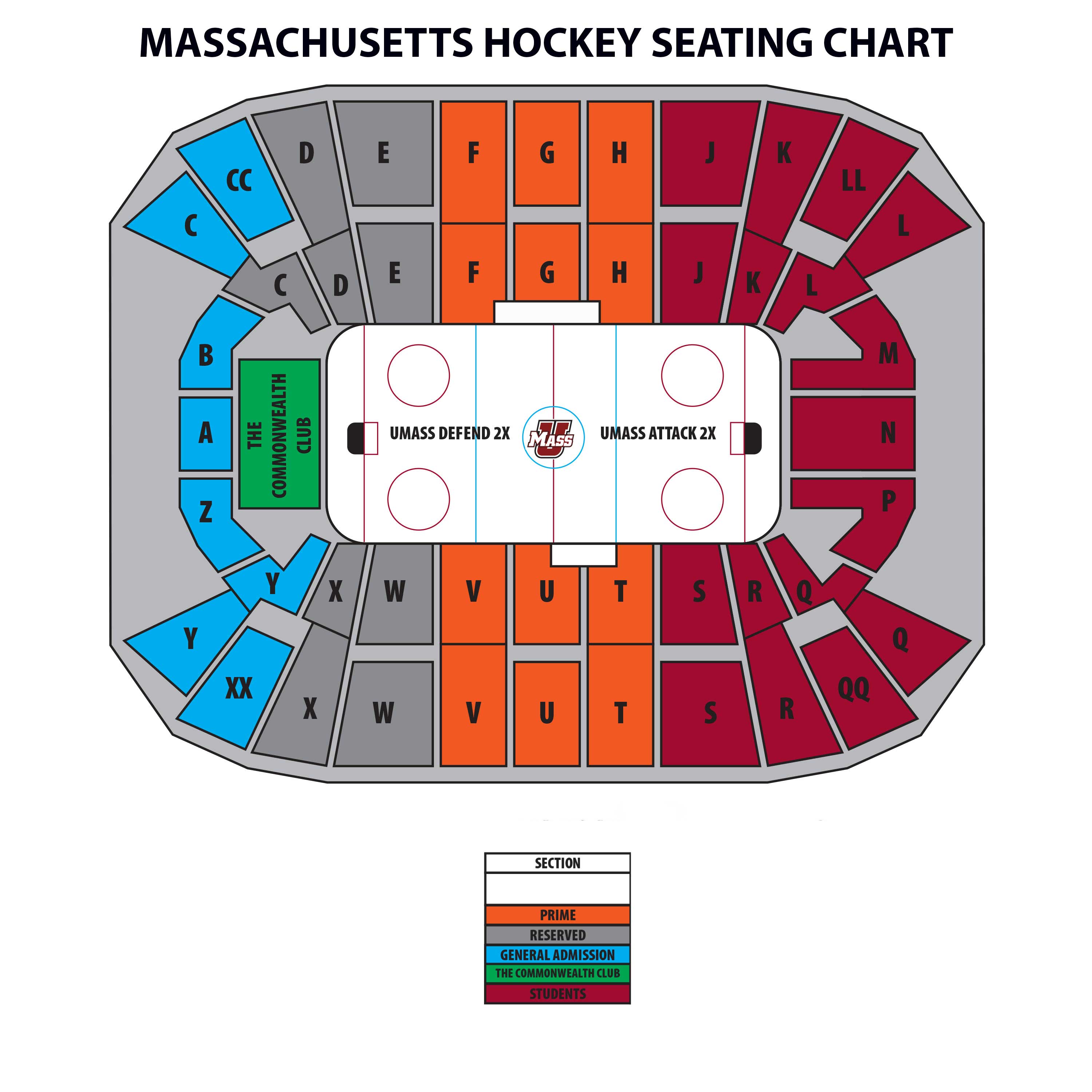 Seating Charts | Mullins Center