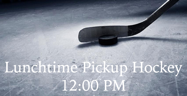 Lunchtime Pick-up Hockey March 29th 12:00 - 1:00 PM
