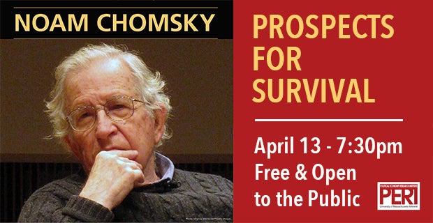 Noam Chomsky "Prospects for Survival"