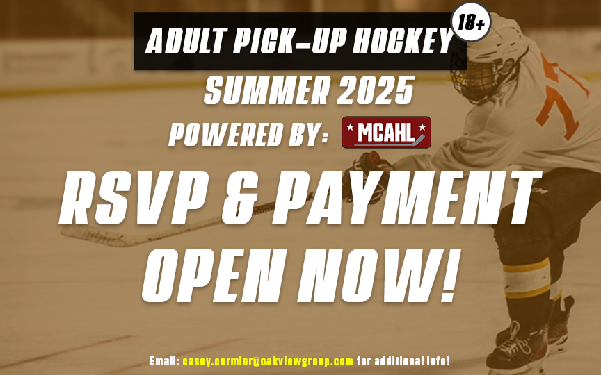More Info for Summer Adult Pick-Up Hockey